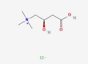 Two-dimensional chemical structure of Levocarnitine Chloride