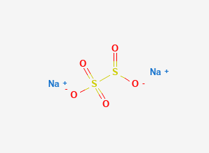 Two-dimensional chemical structure of Sodium Pyrosulfite