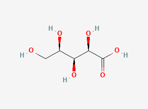 Two-dimensional chemical structure of D-xylonic acid