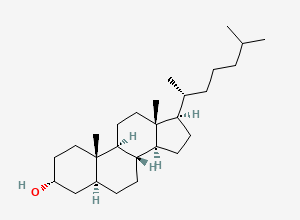 Two-dimensional chemical structure of Epidihydrocholesterin