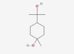 Two-dimensional chemical structure of Trans-Terpin / Terpin EP Impurity D, CAS 565-50-4