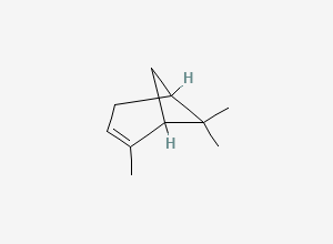 Two-dimensional chemical structure of Alpha-Pinene, CAS 80-56-8