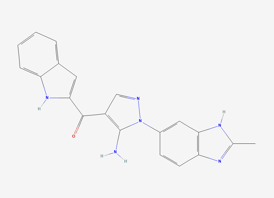 Two-dimensional chemical structure of Zoligratinib