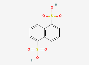 Two-dimensional chemical structure of Hexetidine EP Impurity D, CAS 81-04-9