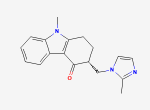 Two-dimensional chemical structure of Ondansetron for LC system suitability CRS (Y0000197), CAS 103639-04-9