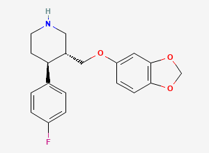 Two-dimensional chemical structure of Paroxetine, CAS 112058-85-2