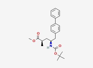 Two-dimensional chemical structure of Valsartan Impurity 92