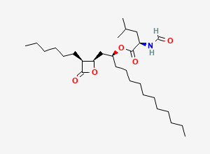 Two-dimensional chemical structure of Orlistat Impurity 54