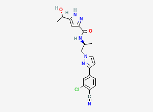 Two-dimensional chemical structure of Darolutamide