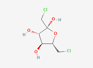 Two-dimensional chemical structure of Sucralose EP Impurity H, CAS 78508-21-1