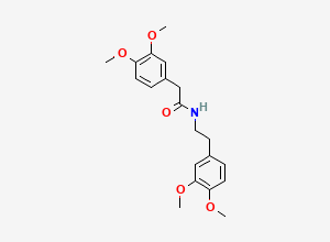 Two-dimensional chemical structure of Papaverine Hydrochloride EP Impurity F, CAS 139-76-4