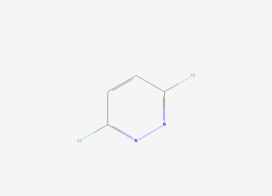 Two-dimensional chemical structure of 3,6-Dichloropyridazine