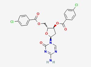 Two-dimensional chemical structure of Decitabine related Compound C, CAS 1140891-02-6