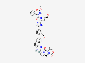 Two-dimensional chemical structure of Velpatasvir