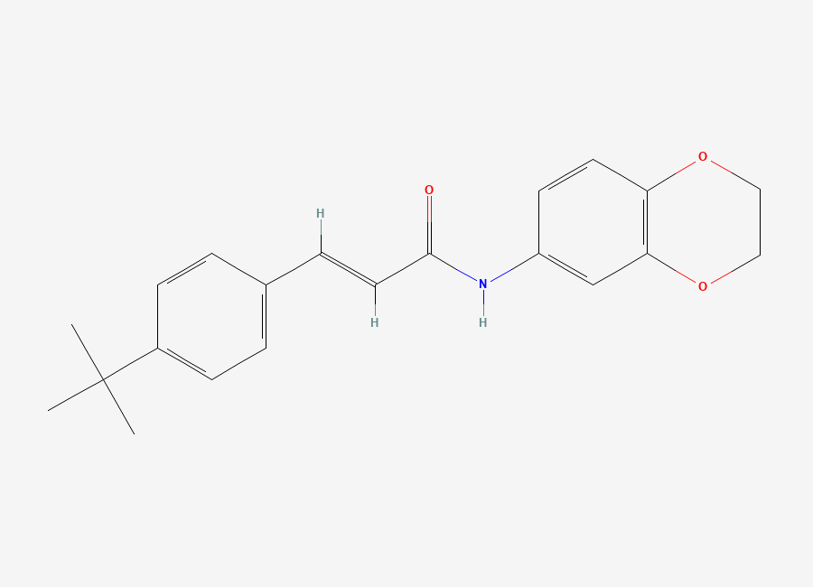 Two-dimensional chemical structure of Amg-9810