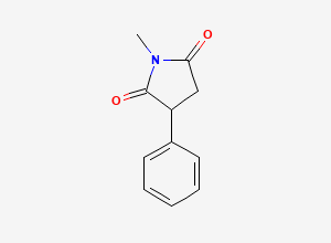 Two-dimensional chemical structure of Phensuximide