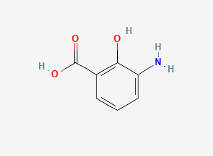 Two-dimensional chemical structure of Mesalazine EP Impurity F, CAS 570-23-0