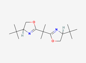 Two-dimensional chemical structure of t-Bu-box, (S,S)-