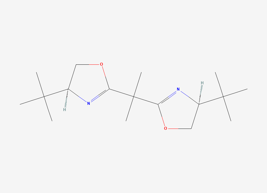Two-dimensional chemical structure of t-Bu-box, (S,S)-