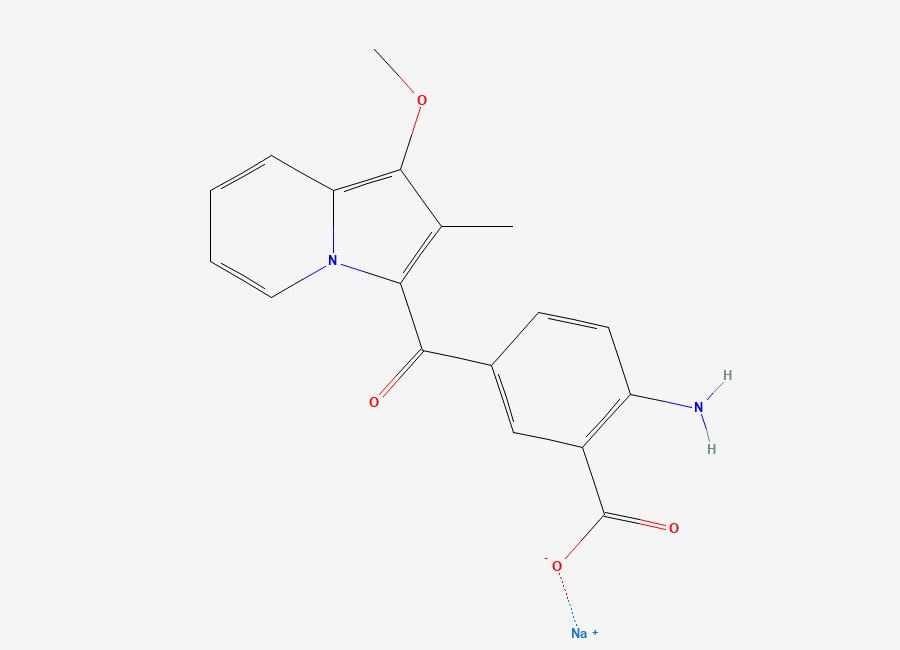 Two-dimensional chemical structure of Ssr128129E