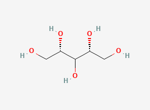 Two-dimensional chemical structure of Xylitol, CAS 488-81-3
