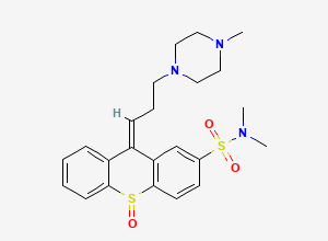 Two-dimensional chemical structure of Thiothixene Impurity 6