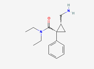 Two-dimensional chemical structure of Levomilnacipran
