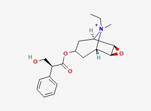 Two-dimensional chemical structure of Oxitropium