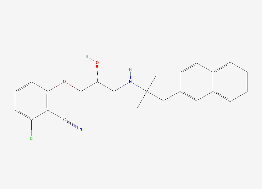 Two-dimensional chemical structure of Nps-2143