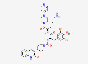 Two-dimensional chemical structure of Olcegepant