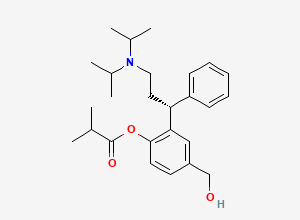 Two-dimensional chemical structure of Fesoterodine, CAS 286930-02-7