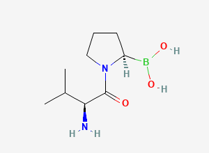 Two-dimensional chemical structure of Talabostat
