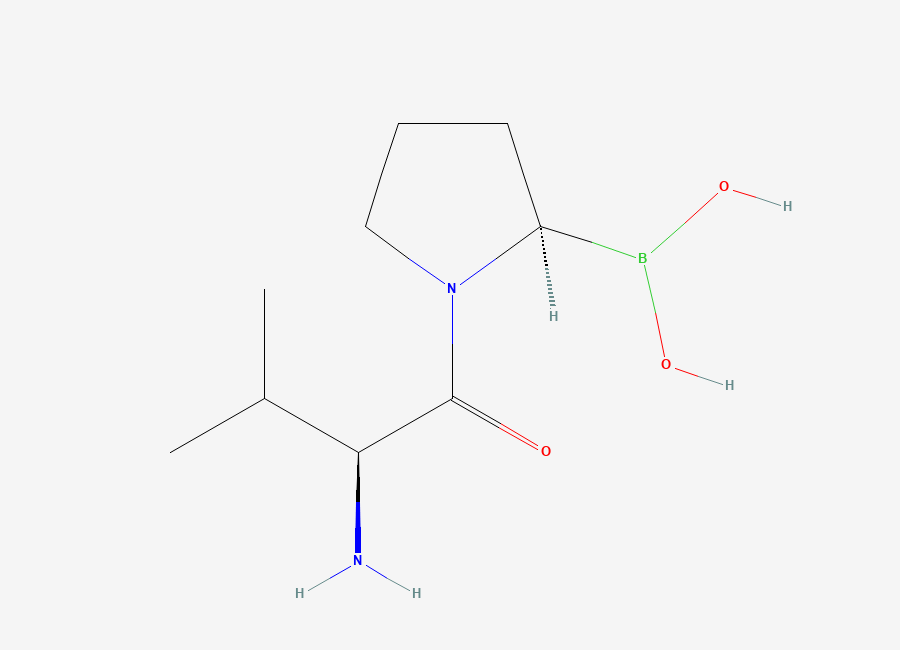 Two-dimensional chemical structure of Talabostat