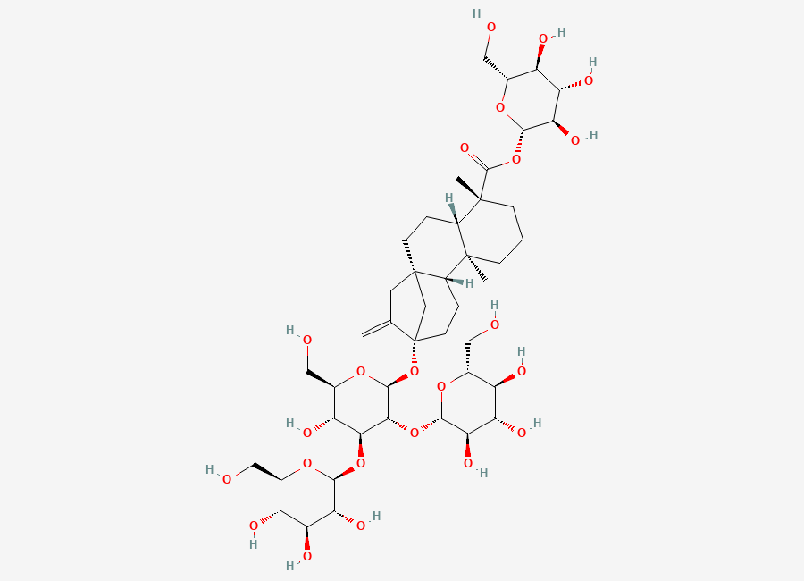 Two-dimensional chemical structure of Rebaudioside A
