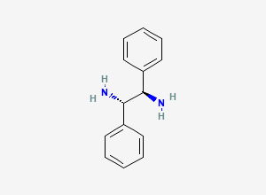 Two-dimensional chemical structure of Meso-1,2-Diphenylethylenediamine