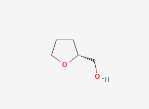 Two-dimensional chemical structure of (2R)-oxolan-2-ylmethanol