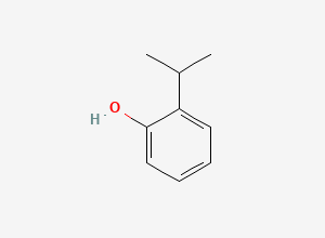 Two-dimensional chemical structure of Propofol EP Impurity C, CAS 88-69-7