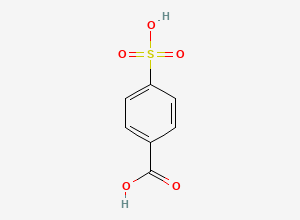 Two-dimensional chemical structure of Probenecid EP Impurity A / p-Sulfobenzoic Acid, CAS 636-78-2