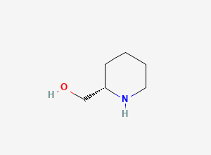 Two-dimensional chemical structure of ((2S)-piperidin-2-yl)methanol