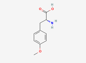 Two-dimensional chemical structure of O-Methyl-D-tyrosine
