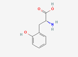 Two-dimensional chemical structure of 2-Hydroxy-D-Phenylalanine
