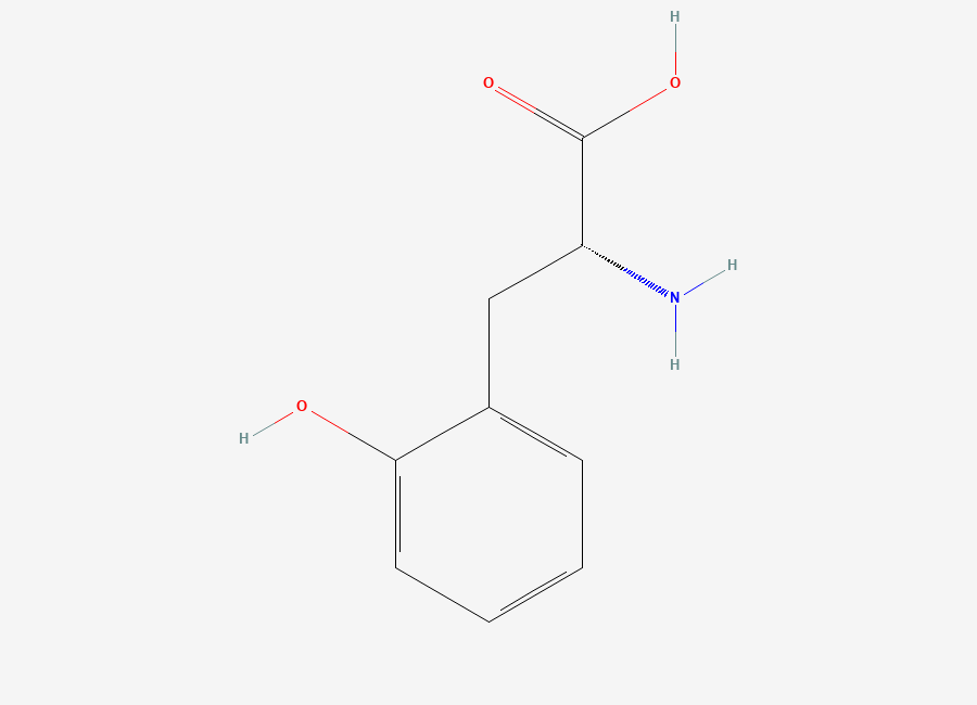 Two-dimensional chemical structure of 2-Hydroxy-D-Phenylalanine