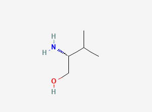 Two-dimensional chemical structure of D-Valinol