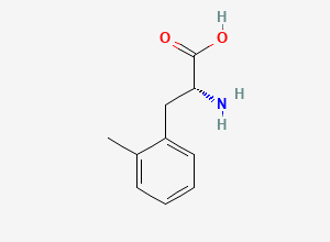 Two-dimensional chemical structure of 2-Methyl-D-phenylalanine