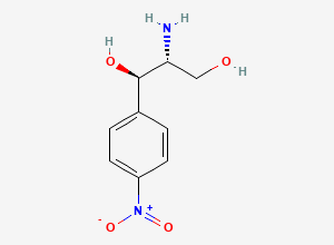 Two-dimensional chemical structure of Chloramphenicol EP Impurity A, CAS 716-61-0