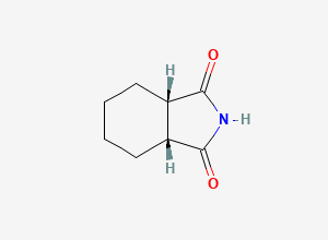 Two-dimensional chemical structure of cis-Hexahydrophthalimide