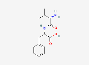 Two-dimensional chemical structure of Val-Phe