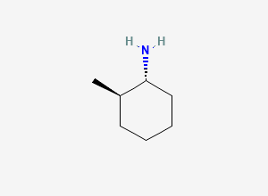Two-dimensional chemical structure of (1R,2R)-2-Methylcyclohexanamine
