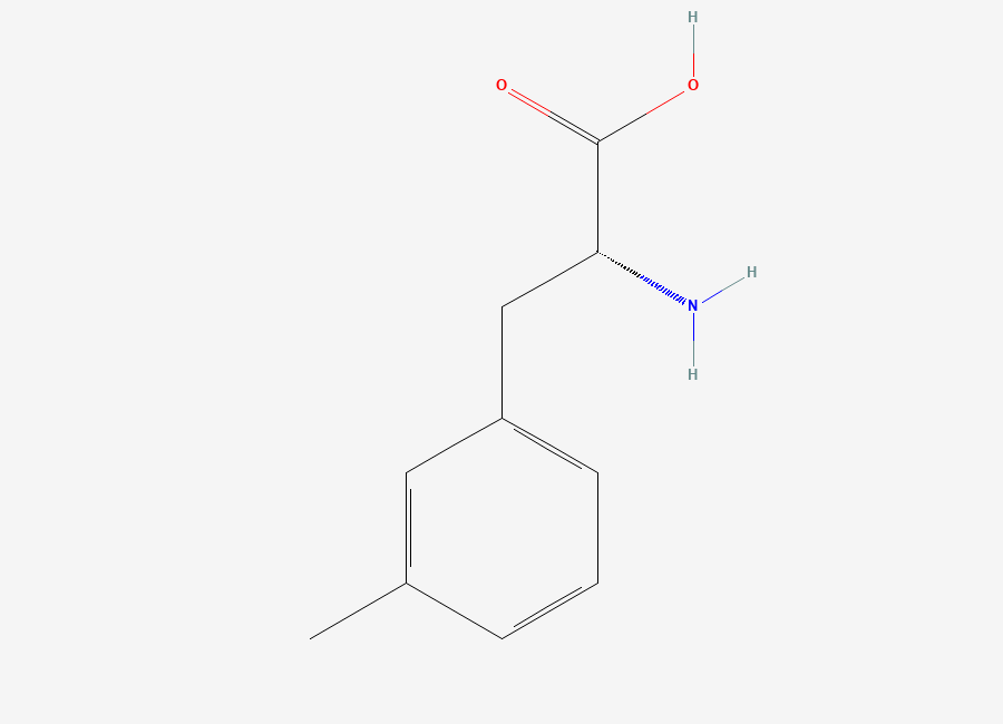 Two-dimensional chemical structure of 3-Methyl-D-phenylalanine
