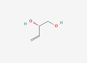 Two-dimensional chemical structure of 3-Butene-1,2-diol, (2S)-